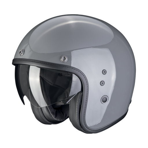 Casco Scorpion Jet Belfast Evo Solid Gris cemento