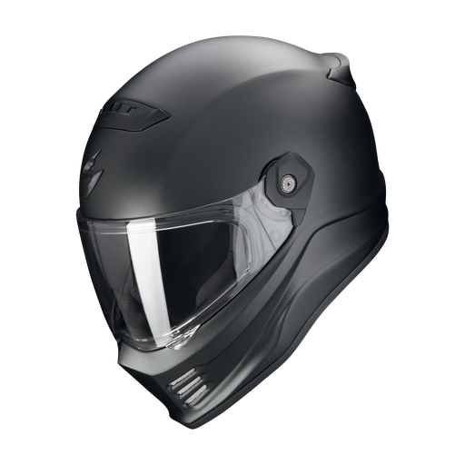 Casco Scorpion Integral Covert Fx Solid Negro perla mate