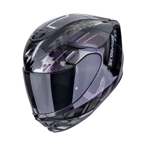 Casco Scorpion Integral Exo-391 Clutter camaleón negro