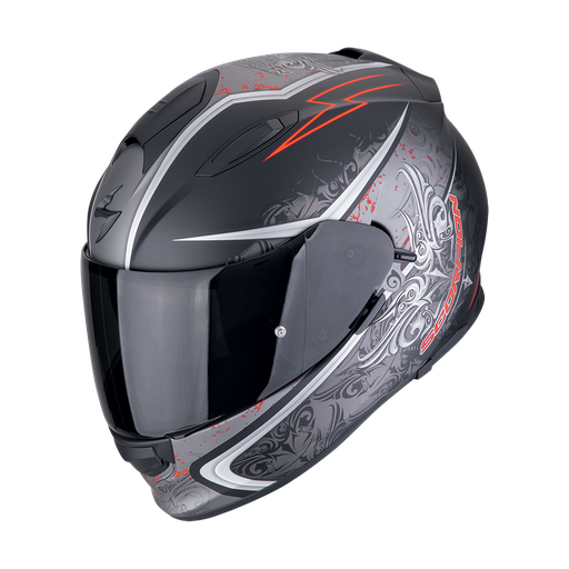 Casco Scorpion Integral Exo-491 Run MateNegro-Rojo