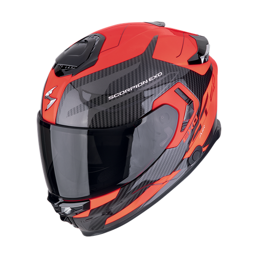 Casco Scorpion Integral Exo-Gt Sp Air Flex Negro-Rojo Neón