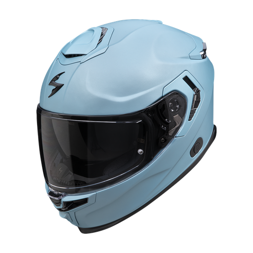 Casco Scorpion Integral Exo-Gt Sp Air Solid Azul Celeste Mate