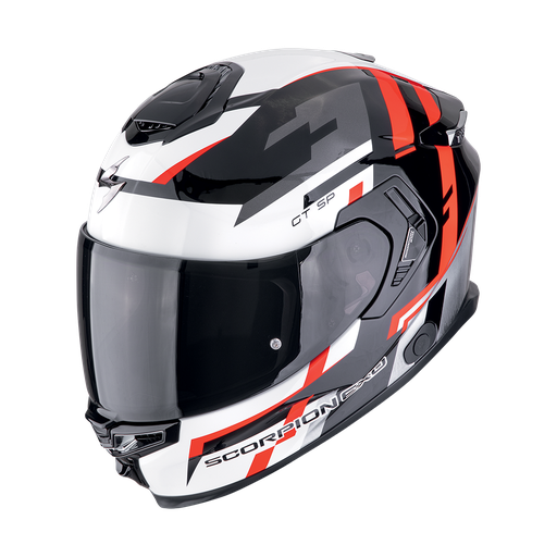 Casco Scorpion Integral Exo-Gt Sp Air Tornado Negro-Rojo