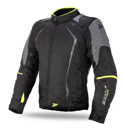 [SD210470] Chaqueta Seventy Degrees Sd-Jr47 Invierno Racing Hombre Negra/Gris/fluor