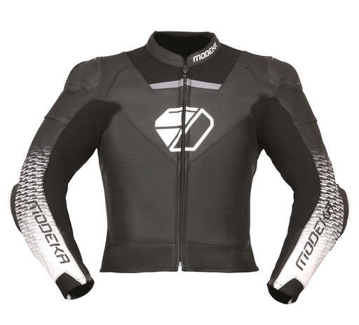Modeka Yron Jacket Black-And-White
