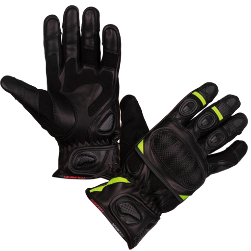 Guantes Modeka Sahara Short Negro/Amarillo