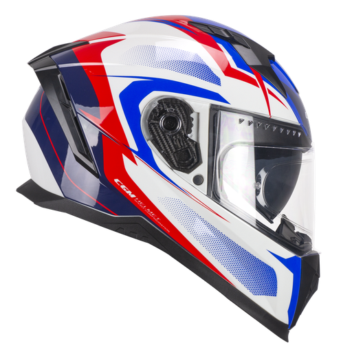 Casco integral CGM 311G BLAST SPORT Blanco Azul