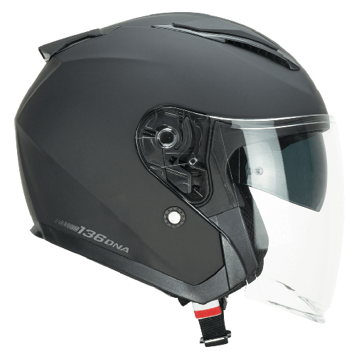 Casco jet CGM 136A DNA MONO Negro mate