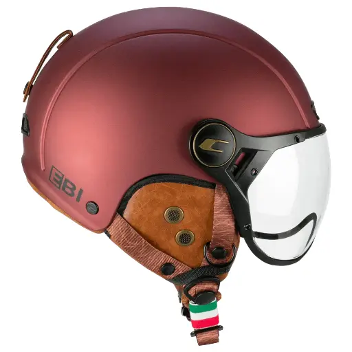 Casco bici CGM Ebi Vintage burdeos
