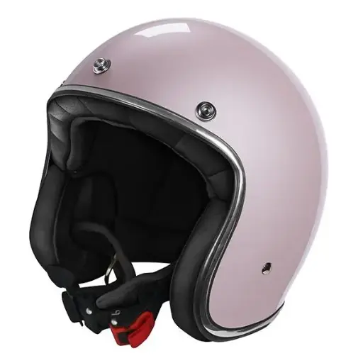 Casco Jet Stormer Quartz Rosa brillo