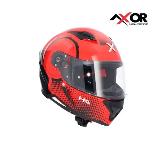 Axor Hunter Spear negro brillo y rojo