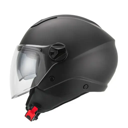  Casco Jet Unik Dragon negro mate