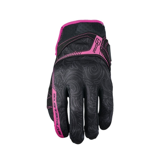 GUANTES FIVE RS3 REPLICA WOMAN NEGRO / ROSA