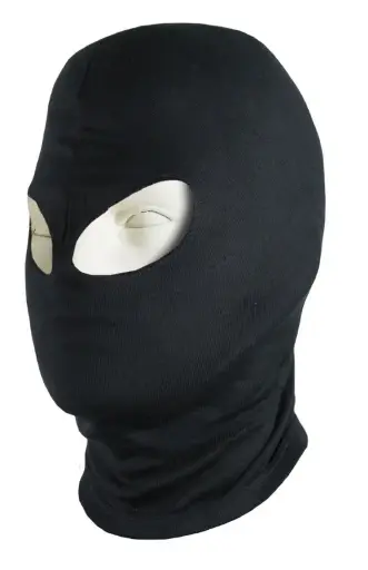 Unik sotocasco ojos algodón negro