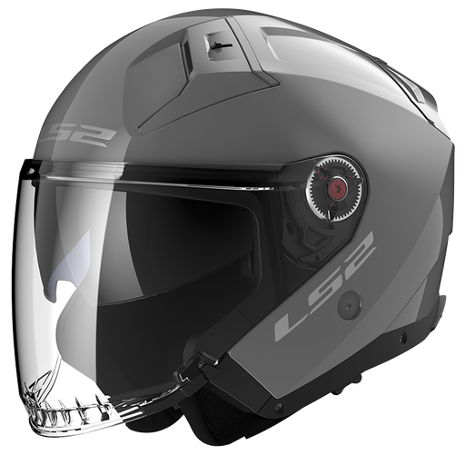 Casco LS2 OF603 INFINITY II SOLID nardo gris