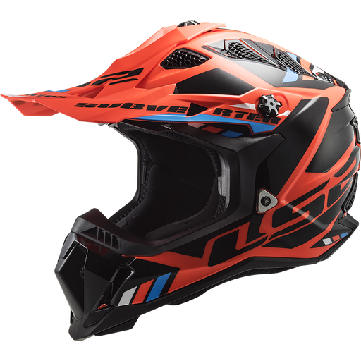 Casco LS2 MX700 SUBVERTER STOMP fluor naranja negro
