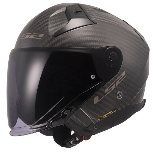 Casco LS2 OF603 INFINITY II carbon mate