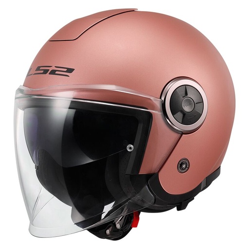 Casco LS2 OF620 CLASSY SOLID MATT oro rosa