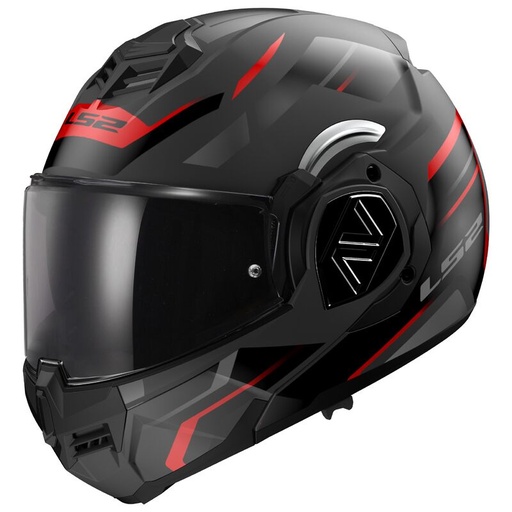 [569063732] Casco LS2 FF906 ADVANT KUKA negro mate rojo