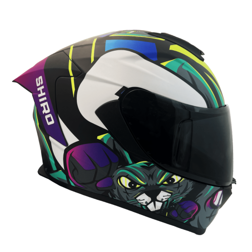 Casco Integral Shiro Raptor Crazy Rabbit