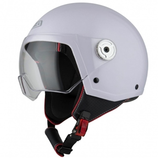 Casco Jet Nzi Vintage 3 Solid blanco