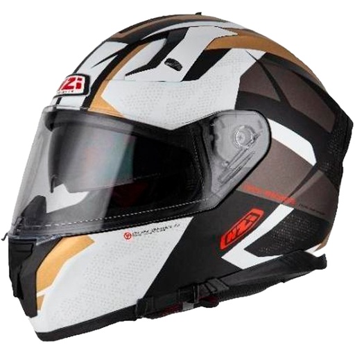 GO RIDER STREAM TRIDENT BLACK&GREY&GOLD MATT